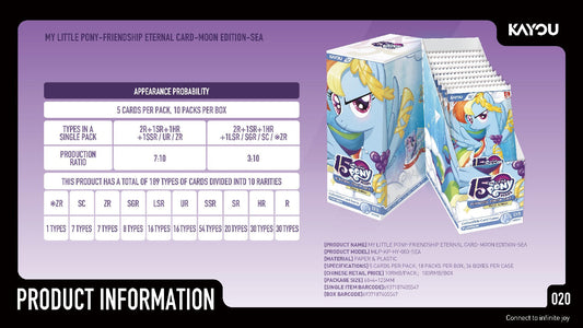 My Little Pony-Friendship Eternal Cards-Moon Edition-SEA