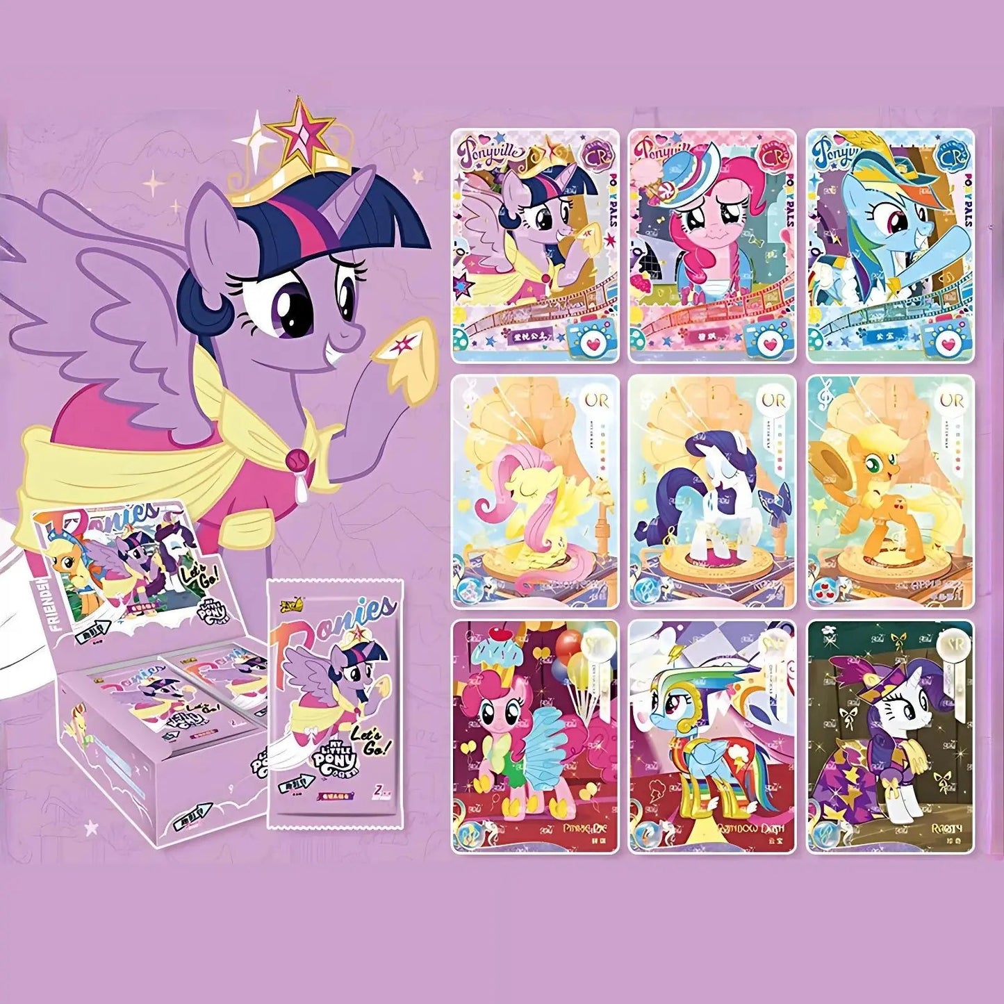 KAYOU MY LITTLE PONY - FRIENDSHIP ETERNAL CARD - FUN MOMENTS EDITION SEA