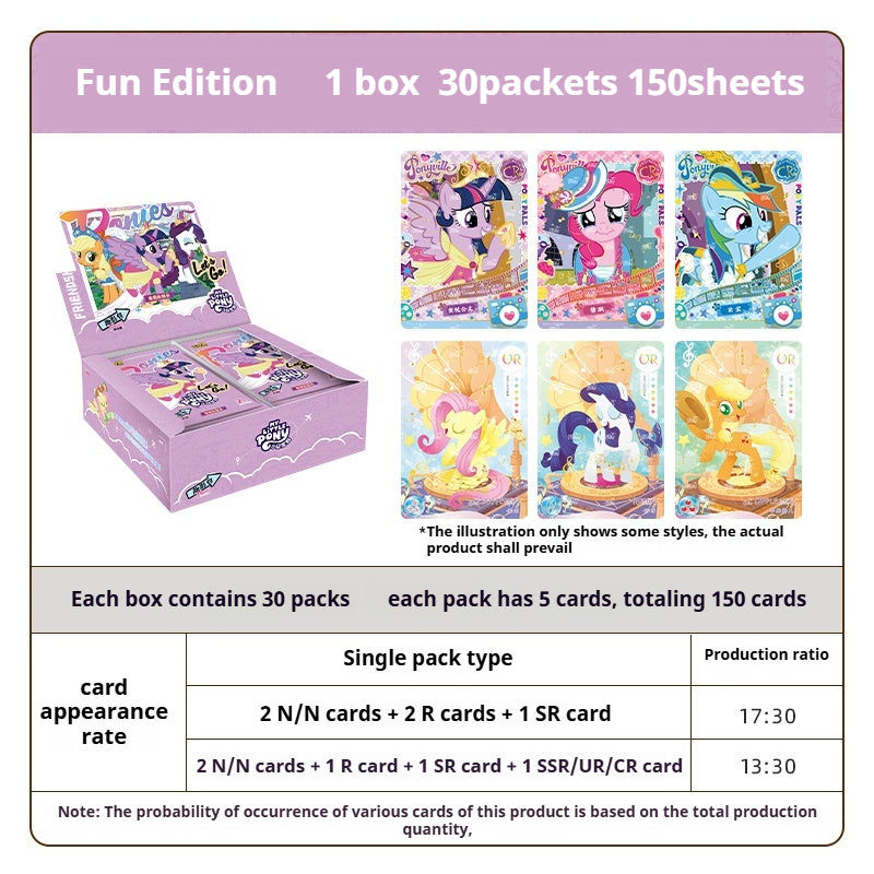KAYOU MY LITTLE PONY - FRIENDSHIP ETERNAL CARD - FUN MOMENTS EDITION SEA